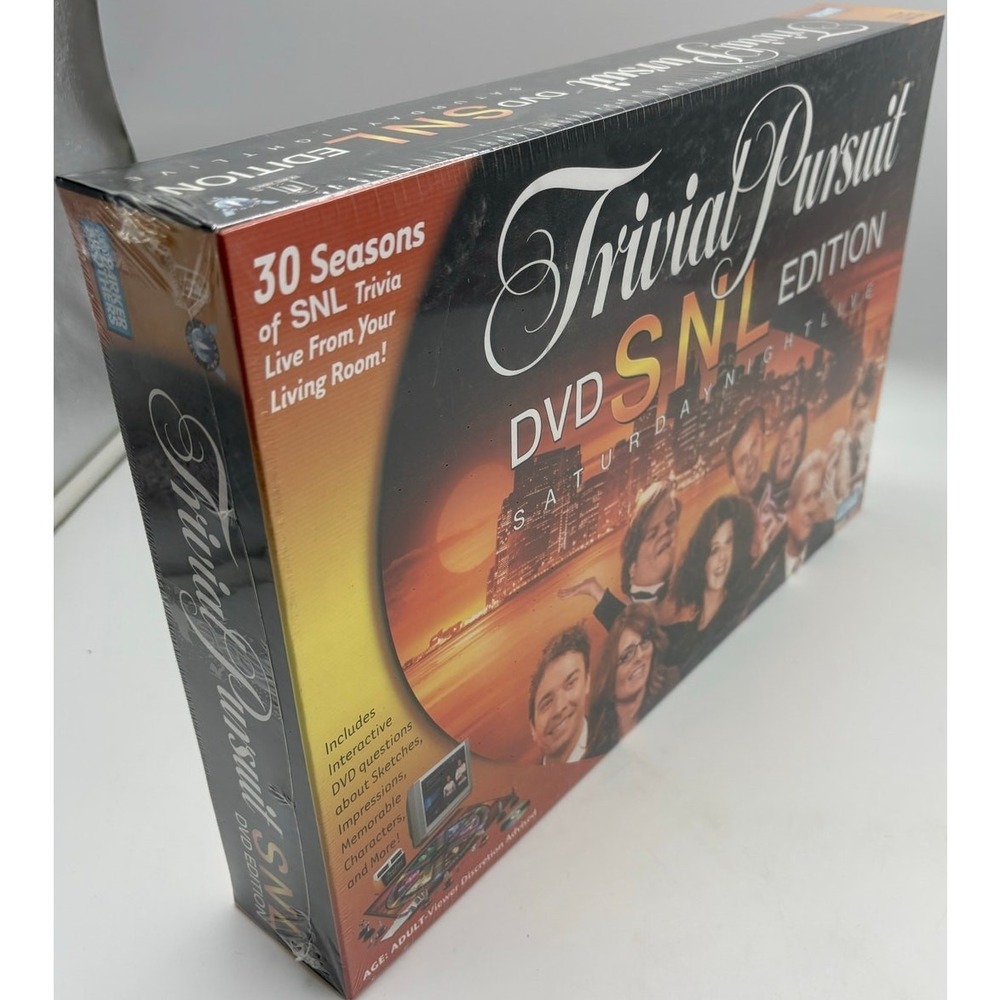 Trivial Pursuit DVD SNL Saturday Night Live Edition Parker Brothers Sealed 2006 - Picture 4 of 4